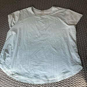 Calia soft active t shirt- light mint green